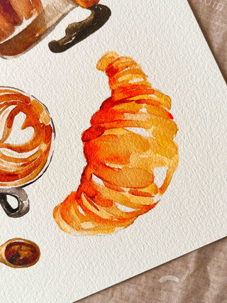 The Coffee & Breakfast Print