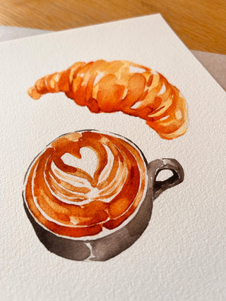 Lámina Cafecito Time