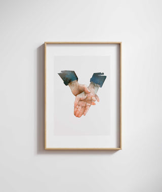 Lámina Manos Arrugadas