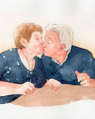 Custom Watercolor Portrait